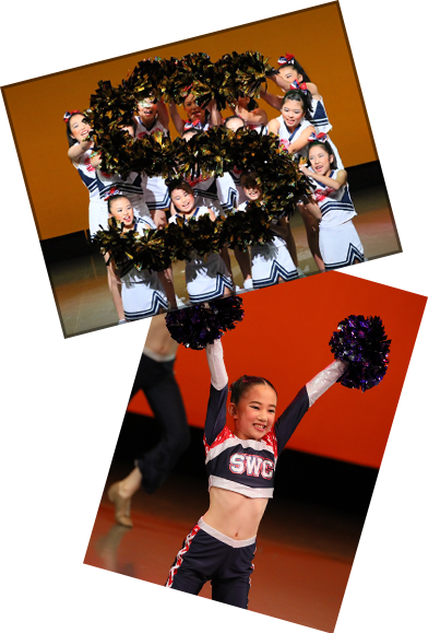 チアダンススクールの様子